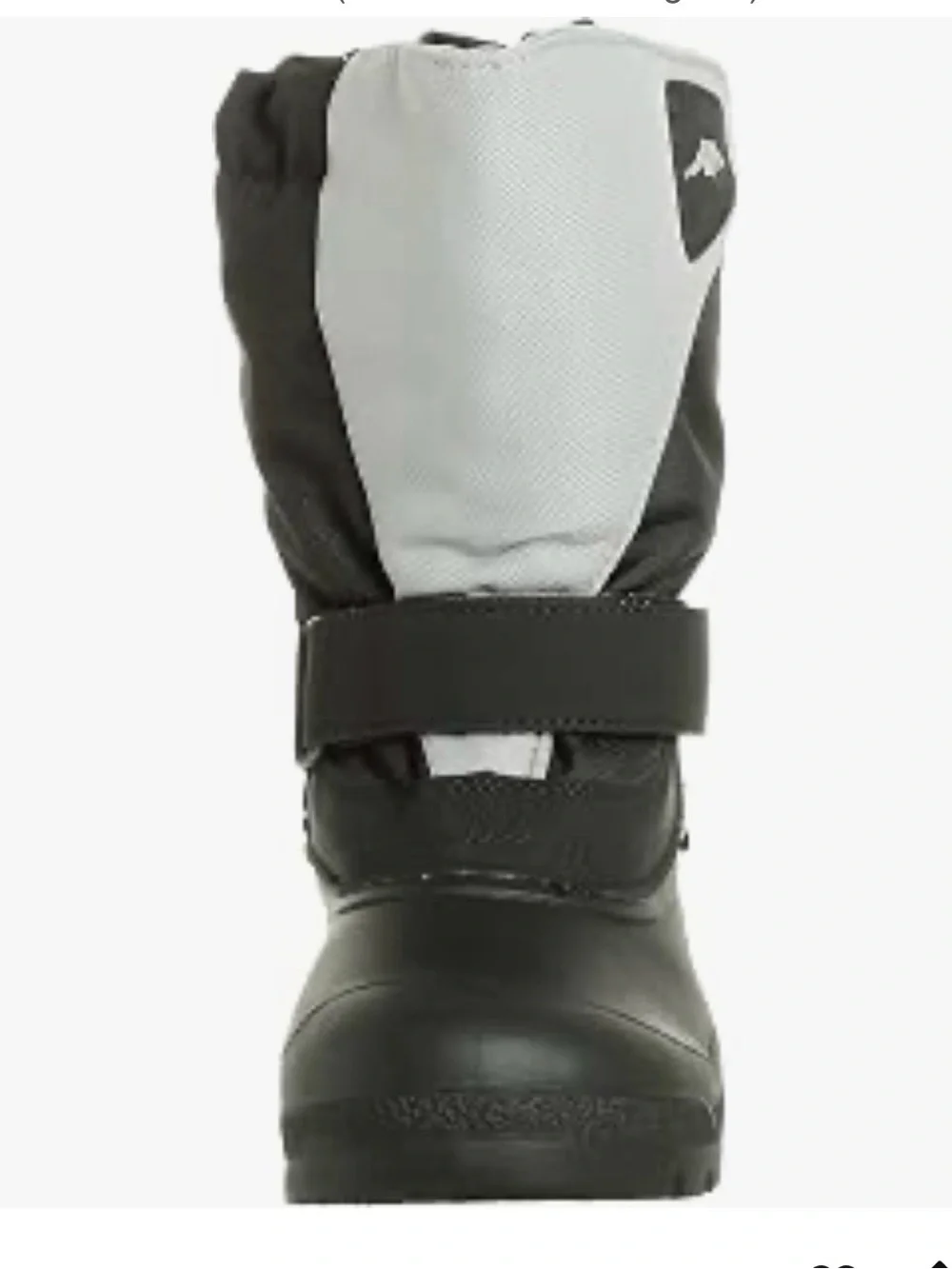 Tundra Kids Snow Boots in Gray and Black